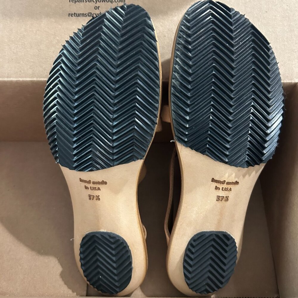 CYDWOQ Feline Womens Sandal, gold, 37.5 - Picture 3 of 8